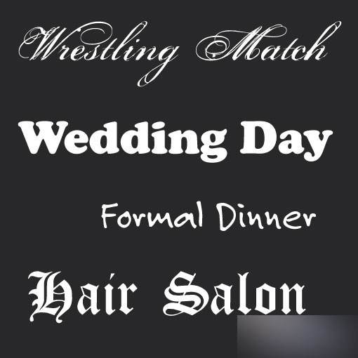 设计实用字体的8条规则 设计理论