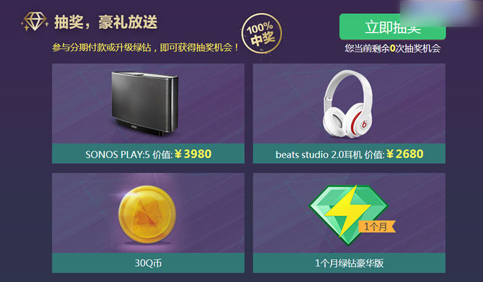 QQ綠鉆分期付款 開15個(gè)月秒LV8活動(dòng) 簽到可領(lǐng)取5點(diǎn)成長值-www.iqshw.com
