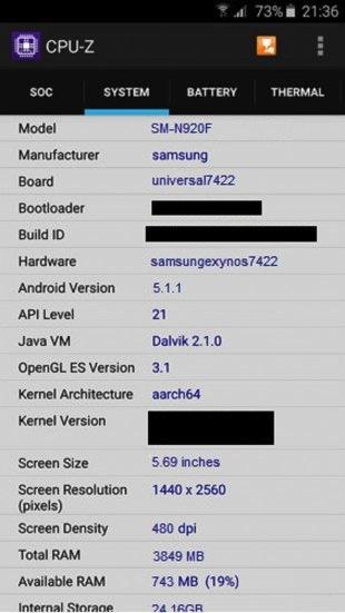 三星GALAXY Note 5传闻汇总:只差公布价格
