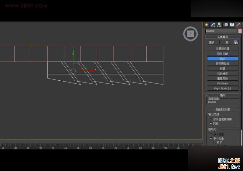 3DMAX詳解如何建造魚鱗狀建筑模型,PS教程,思緣教程網(wǎng)