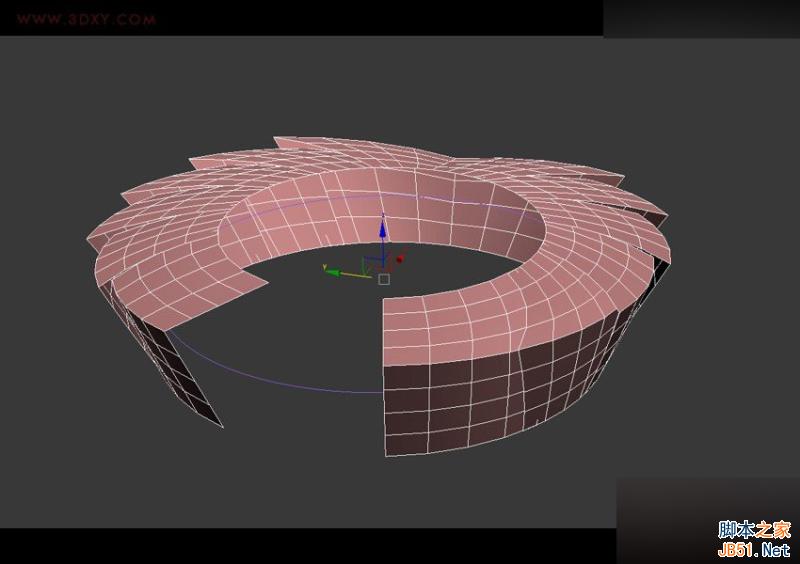 3DMAX詳解如何建造魚鱗狀建筑模型,PS教程,思緣教程網(wǎng)