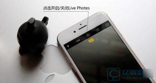 iPhone6s玫瑰金Live Photos拍照功能如何使用？