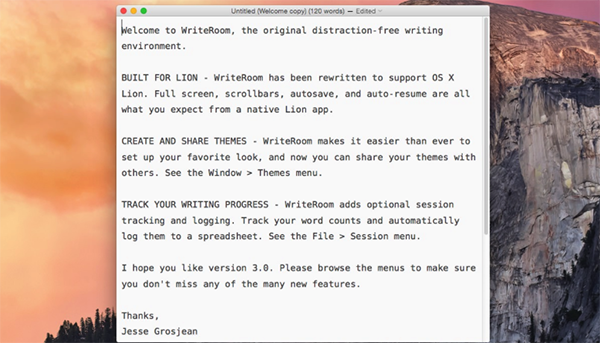 WriteRoom for Mac V3.2.1 蘋果電腦版