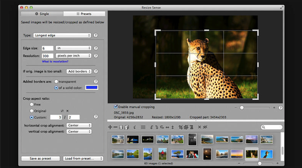 圖像處理軟件Resize Sense for Mac V2.3.3 直裝激活版