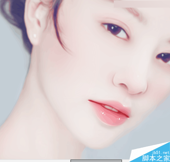 Photoshop結(jié)合SAI手繪板將古典美女打造夢幻仿手繪照片效果