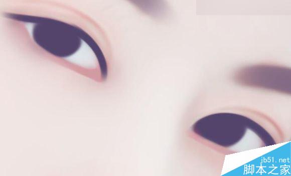 Photoshop結(jié)合SAI手繪板將古典美女打造夢幻仿手繪照片效果