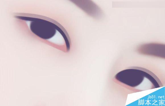 Photoshop結(jié)合SAI手繪板將古典美女打造夢幻仿手繪照片效果
