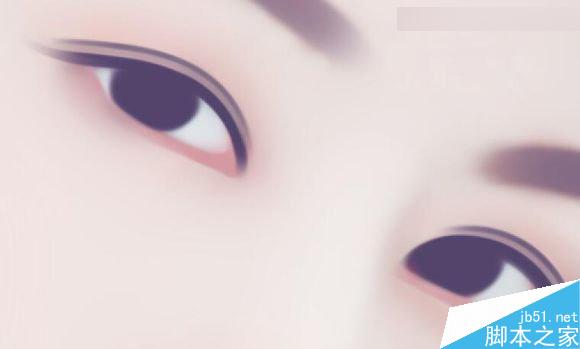Photoshop結(jié)合SAI手繪板將古典美女打造夢幻仿手繪照片效果
