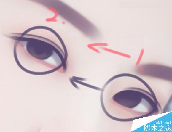Photoshop結(jié)合SAI手繪板將古典美女打造夢幻仿手繪照片效果