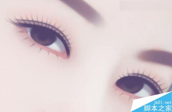 Photoshop結(jié)合SAI手繪板將古典美女打造夢幻仿手繪照片效果