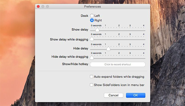 SideFolders Lite for Mac V1.8.1 蘋果電腦版