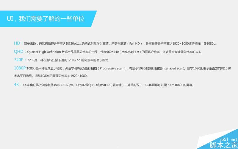 学好UI设计我们必须了解的那些单位 UI设计