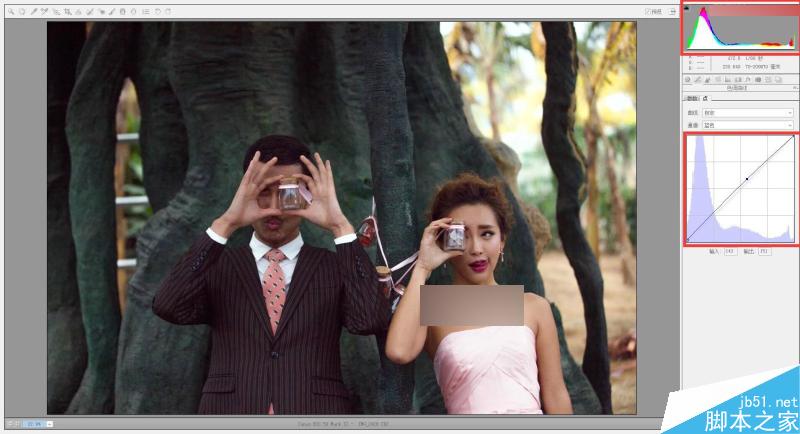 Photoshop給嚴(yán)重曝光不足的婚紗照片調(diào)出韓式簡(jiǎn)約效果