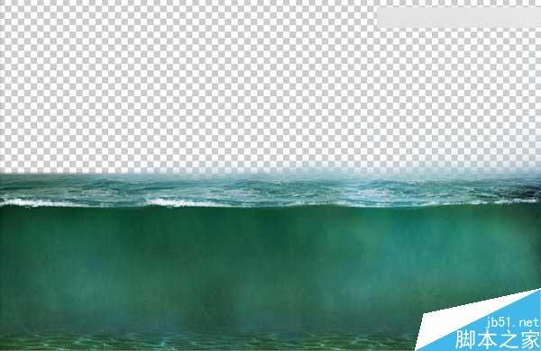 Photoshop合成海洋巨龜馱著島在水上漂浮的效果圖