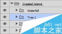 Photoshop合成海洋巨龜馱著島在水上漂浮的效果圖