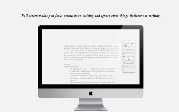 Colorful Word for Mac V1.1.2 蘋果電腦版