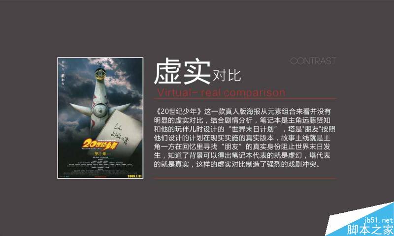 对比就是制造冲突 设计理论