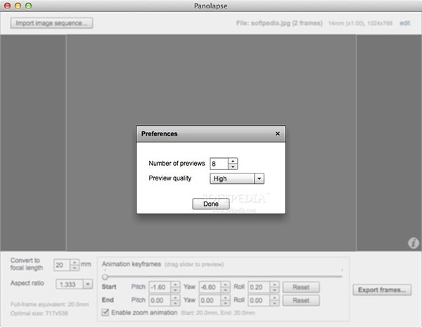 Panolapse for Mac V1.25 蘋果電腦版