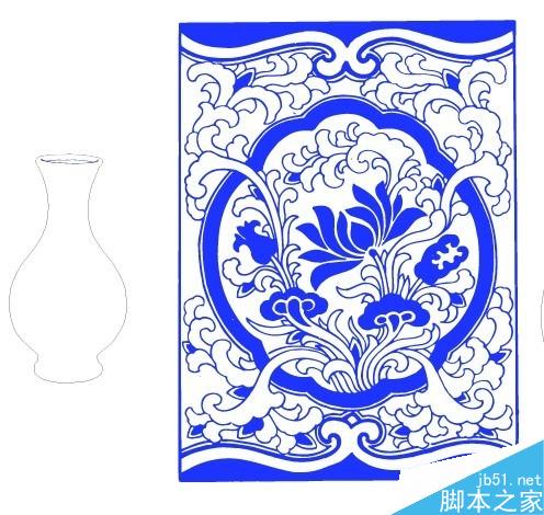 AI快速打造青花瓷花瓶 腳本之家 AI實例教程