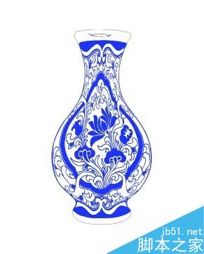 AI快速打造青花瓷花瓶 腳本之家 AI實例教程