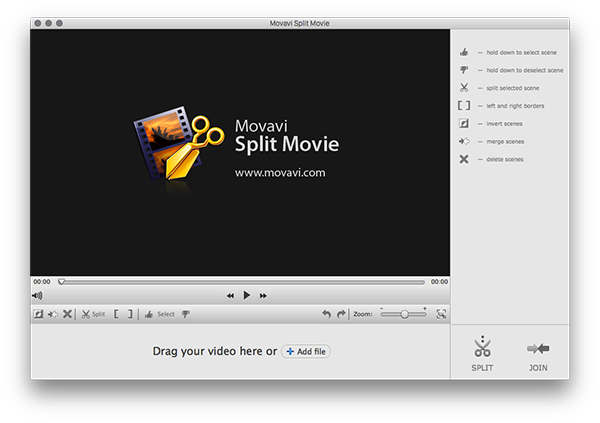 Split Movie for Mac V1.0.0 蘋果電腦版