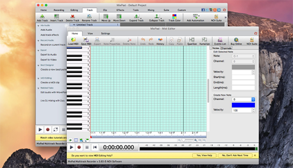 MixPad for Mac V3.83 蘋果電腦版