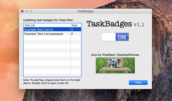 TaskBadges for Mac V1.1 蘋果電腦版