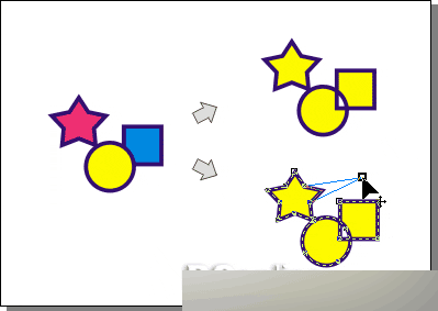 CorelDRAW 12循序渐进-对象的群组与造型 CorelDraw入门教程
