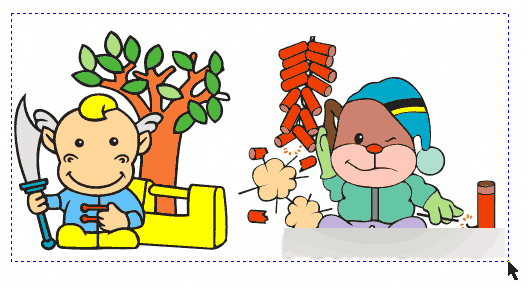 CorelDRAW 12循序渐进-对象的选取 CorelDraw入门教程