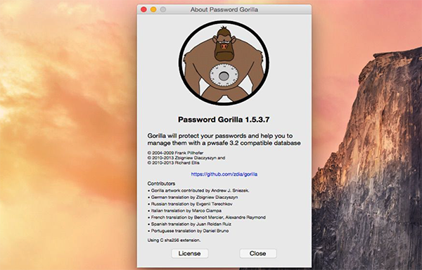 Password Gorilla for Mac V1.5.3 蘋果電腦版