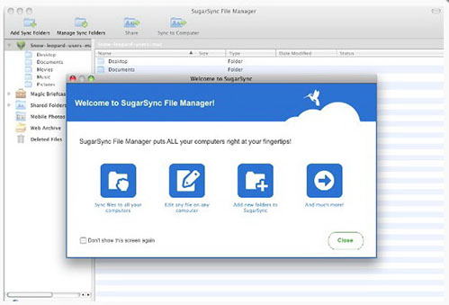 SugarSync for Mac V3.7.0 蘋果電腦版
