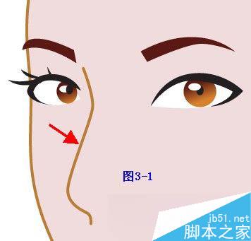 Illustrator鼠繪教程：插畫人物系列之清純美女的繪制_中國教程網(wǎng)