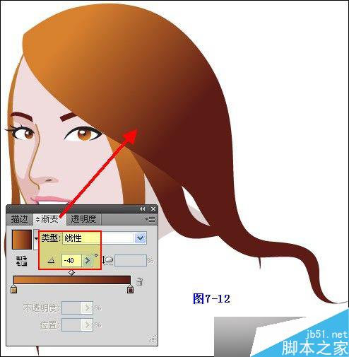 Illustrator鼠繪教程：插畫人物系列之清純美女的繪制_中國教程網(wǎng)