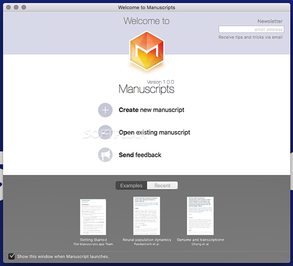 Manuscripts for Mac V1.2.7 蘋(píng)果電腦版