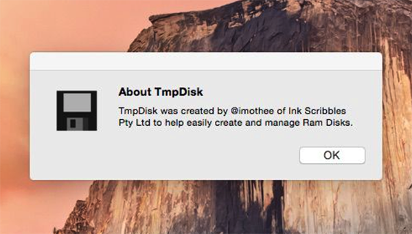 TmpDisk for Mac V1.1.4 蘋果電腦版