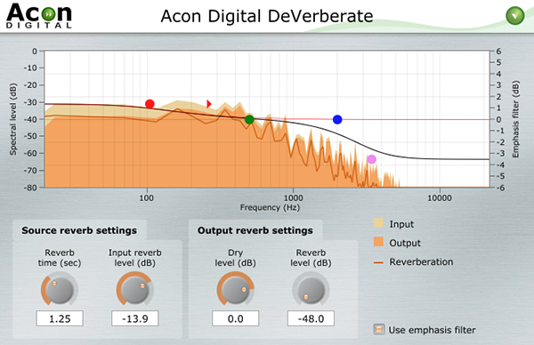 Acon Digital DeVerberate for Mac V1.6.0 蘋果電腦版