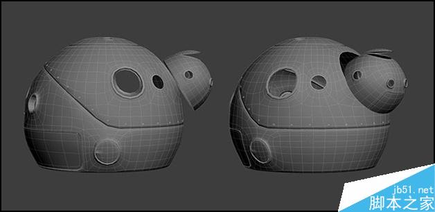 3DSMAX制作機(jī)器人 腳本之家 3DSMAX建模教程