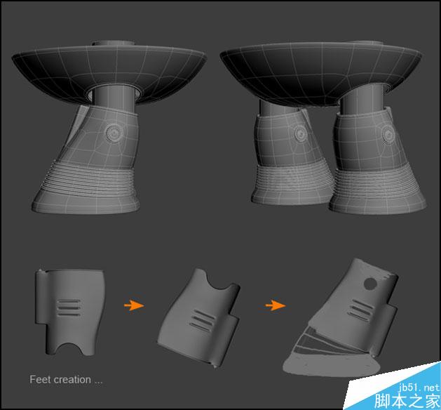 3dsmax制作一个抽象的热水器机器_3dmax实例_3dmax