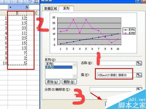 Excel中如何插入數(shù)據(jù)點(diǎn)折線圖？