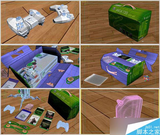 3dsmax打造xbox720腳本之家3dsmax教程