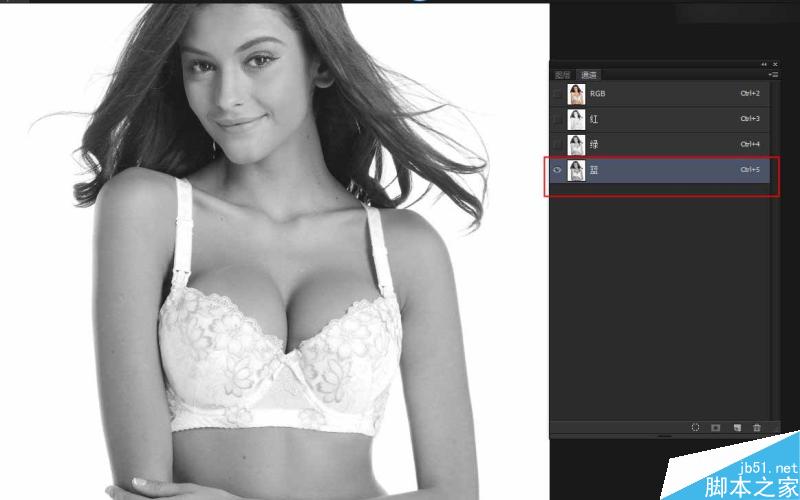 Photoshop快速的摳出電商內衣模特教程,PS教程,思緣教程網