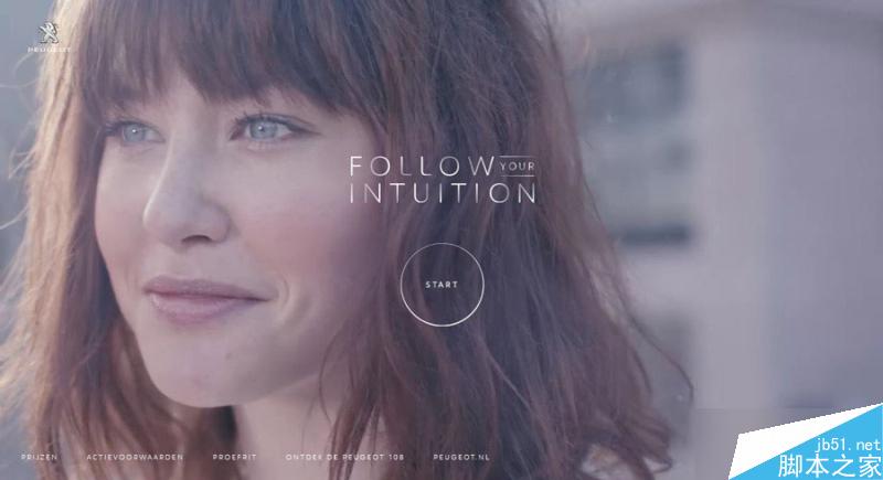 2016网页设计的十一个流行趋势 设计理论intuition