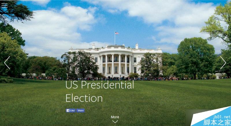 2016网页设计的十一个流行趋势 设计理论presidential