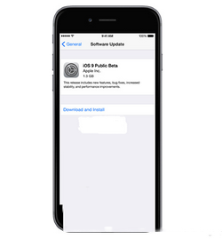 ios9.3公測版怎么更新 蘋果ios9.3公測版升級圖文教程5