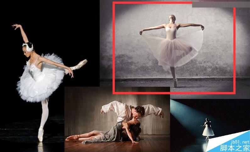 Photoshop创意合成在马路上翩翩起舞的芭蕾舞者