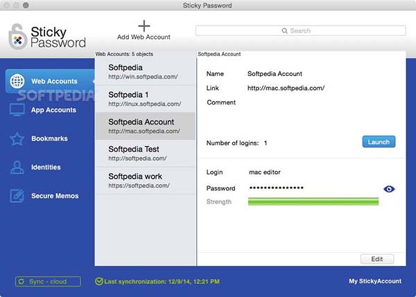 Sticky Password Mac版下载 Sticky Password for Mac V8.0.260 苹果电脑版 下载--六神源码网