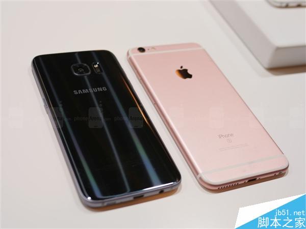 迄今最美手機(jī)！三星S7 Edge真機(jī)對(duì)比蘋果6s Plus