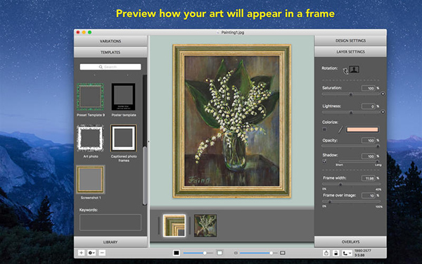 ImageFramer for Mac(圖像處理工具) V3.4 蘋果電腦版