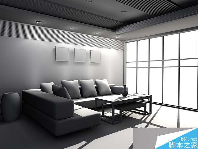 3DSMAX室內(nèi)布光教程 腳本之家 3DSMAX室內(nèi)設(shè)計(jì)教程