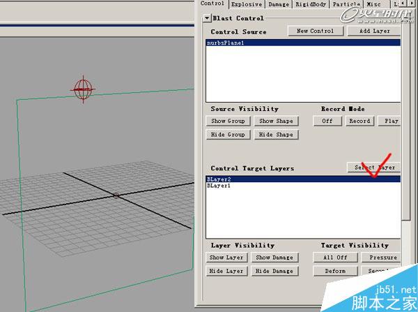 MAYA BlastCode Sweep制作墻體 腳本之家 MAYA建模教程